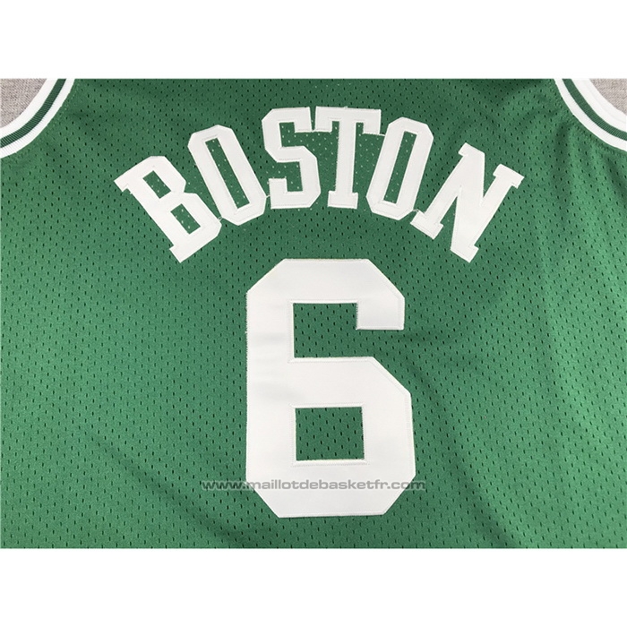 Maillot Boston Celtics Bill Russell #6 Hardwood Classics 1962-63 Vert